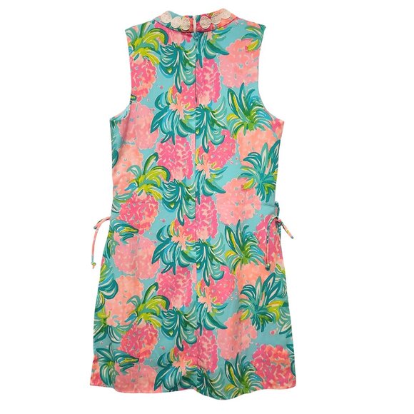 Lilly Pulitzer Joanna Shift Dress Romper Size 4 Pineapple Shake - Picture 2 of 8